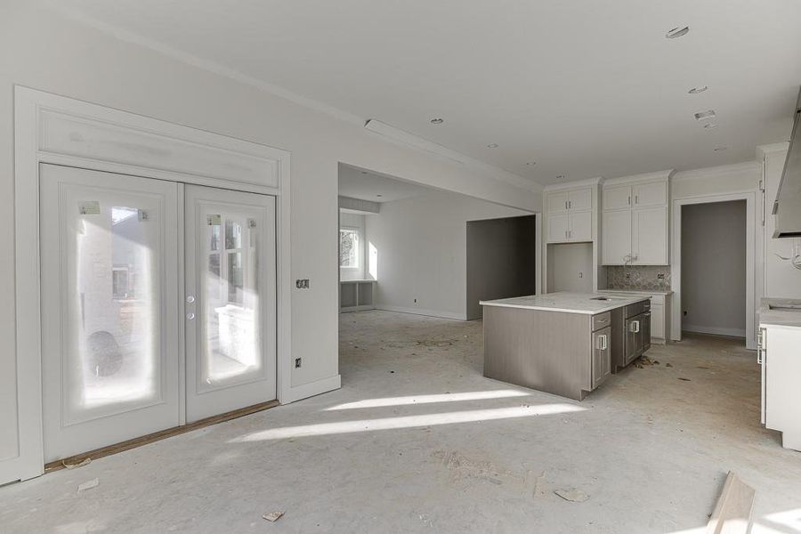 In-progress construction of a new home in , Cumming, GA (Image 5).