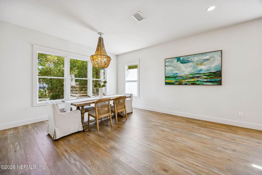Furnished interior view inside a new home in , Fernandina Beach (Image 31).