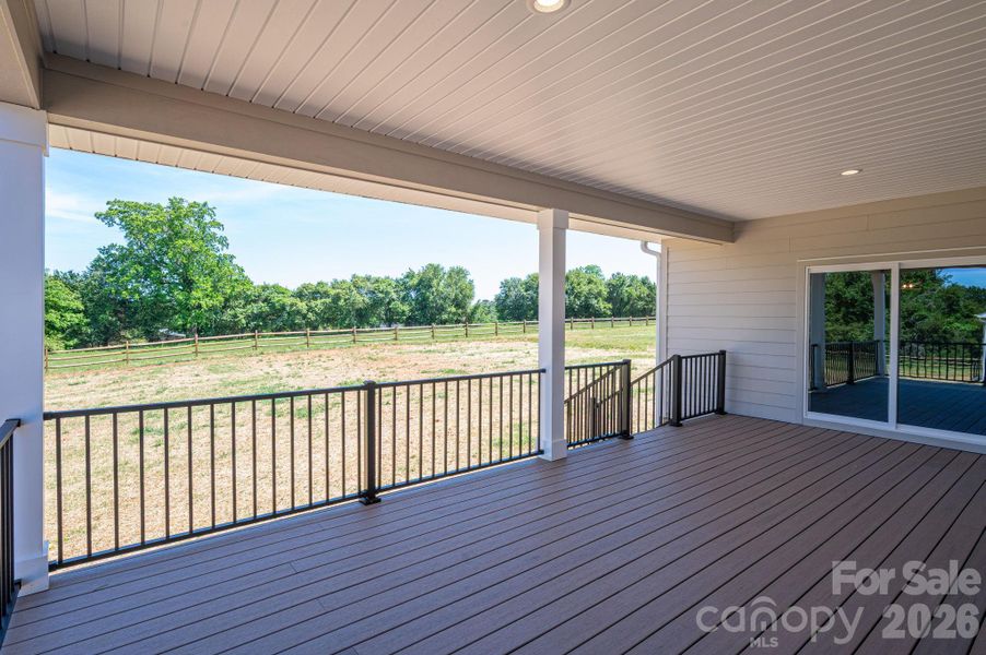 Exterior details and patio area of a home in , Maiden (Image 3).