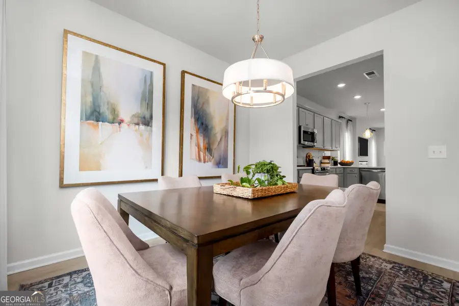 Furnished interior view inside a new home in Cobblestone Crossing Commons, Warner Robins (Image 4).