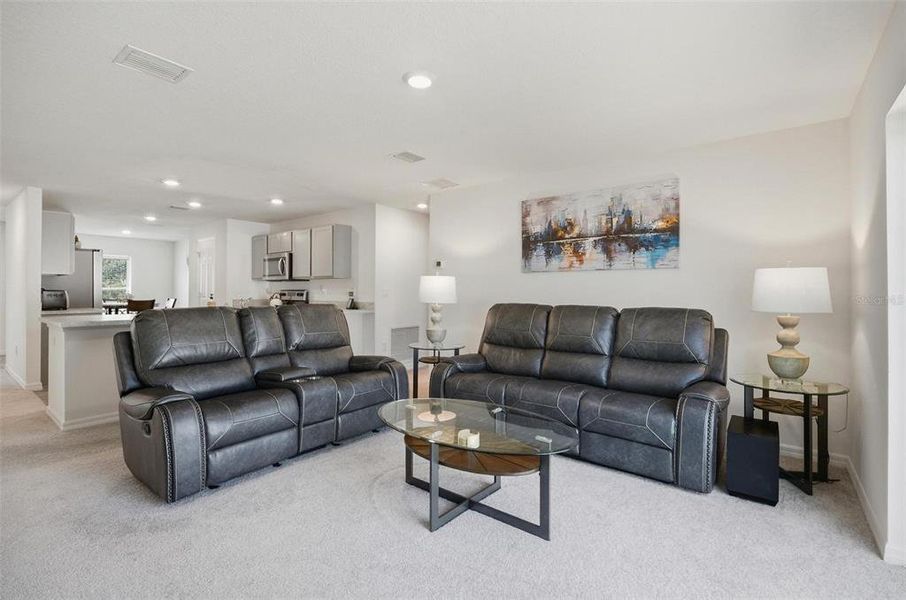 Furnished interior view inside a new home in , Palm Coast (Image 28). Furnished interior view inside a new home in , Palm Coast (Image 28).