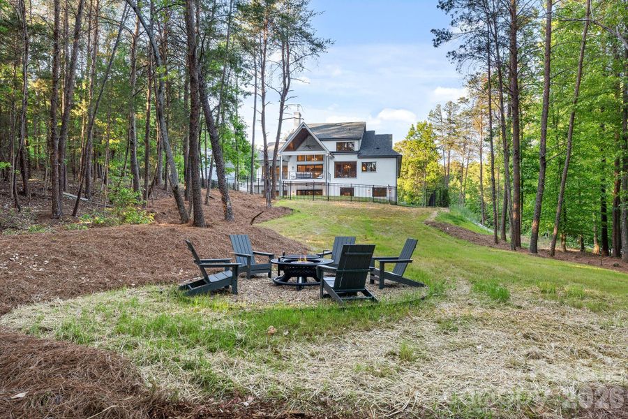 Exterior details and patio area of a home in , Mooresville (Image 27).