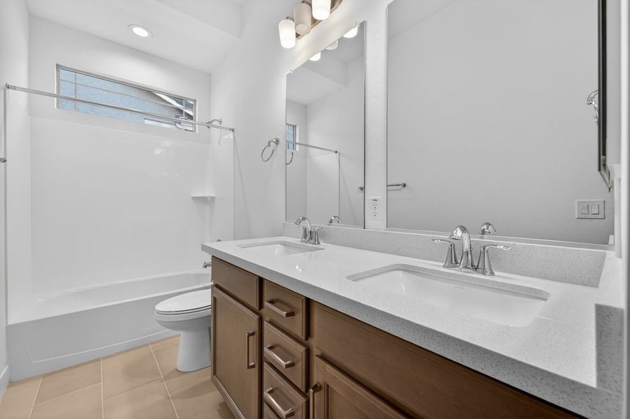 Furnished interior view inside a new home in Ellsworth Ranch, Queen Creek (Image 13).