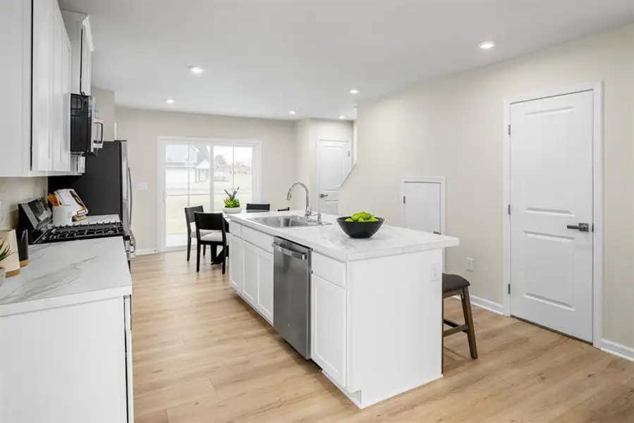 Representative furnished interior of a home built from the Tate by Ryan Homes in Colonial Village, Edenton (Image 4).