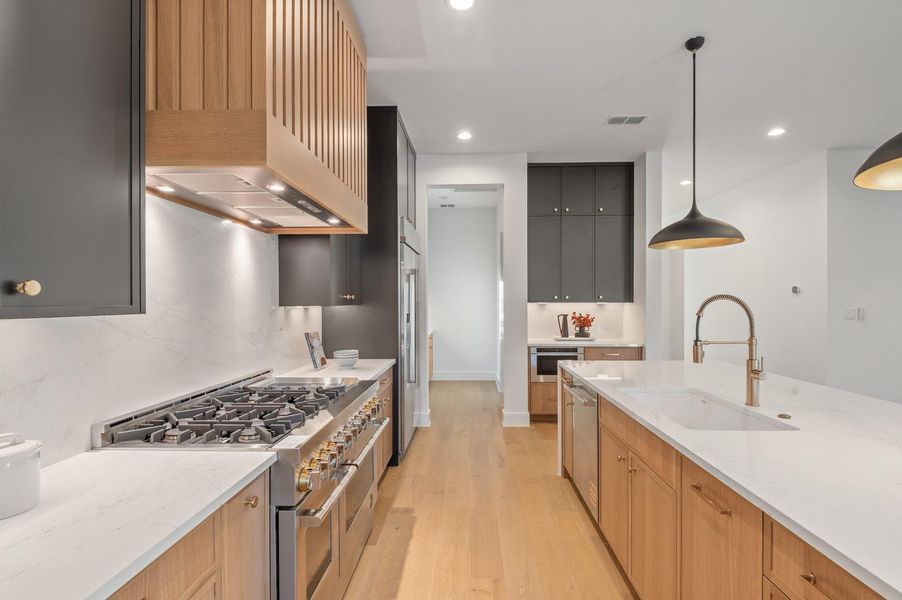 Furnished interior view inside a new home in , Houston (Image 5).