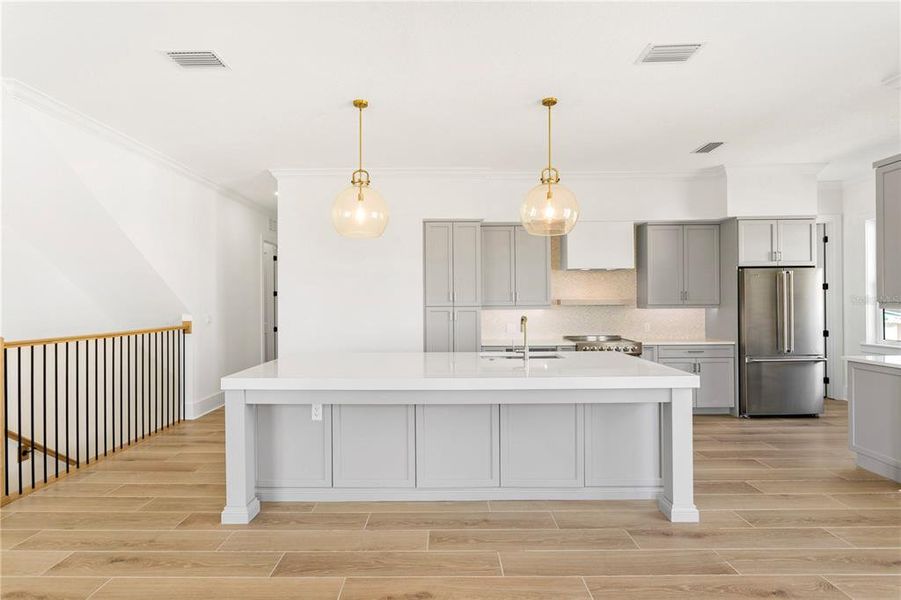 Furnished interior view inside a new home in , St. Petersburg (Image 12).