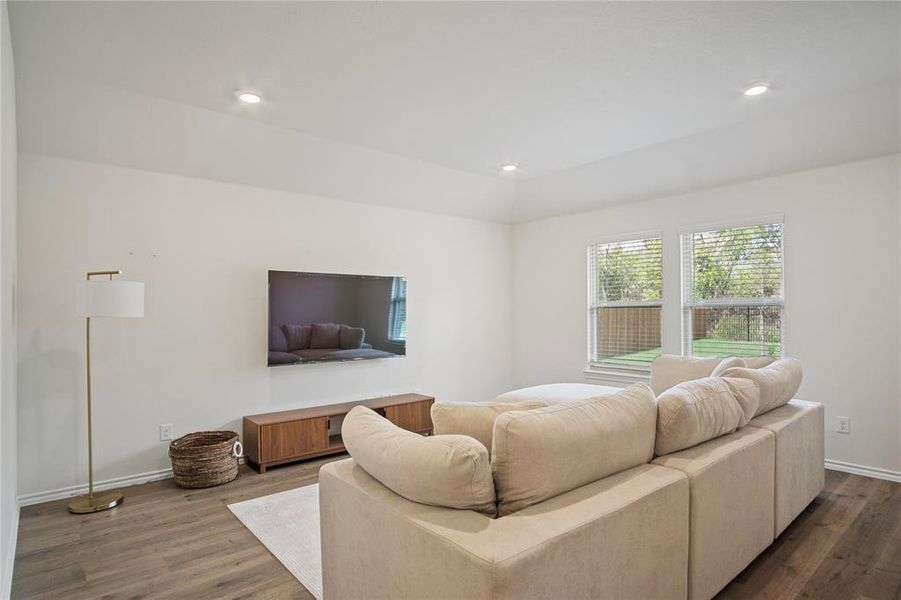 Furnished interior view inside a new home in , Fate (Image 7).