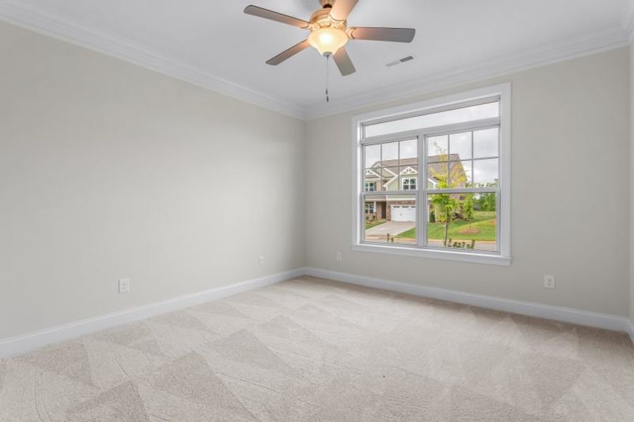 Representative unfurnished interior of a home built from the Ellington by Keystone Homes NC in Weybridge, Burlington (Image 64). Representative unfurnished interior of a home built from the Ellington by Keystone Homes NC in Weybridge, Burlington (Image 64).
