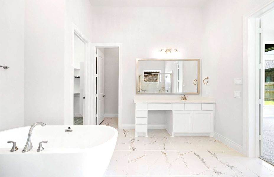 Representative furnished interior of a home built from the 3049AU by Ravenna Homes in Audubon 60′, Magnolia (Image 18).