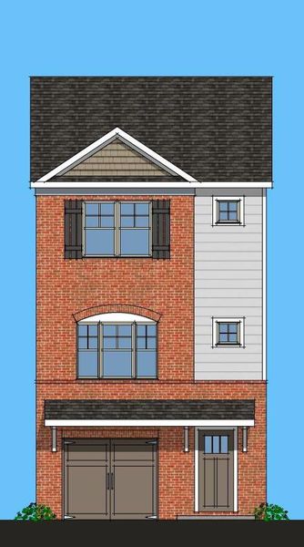 Representative rendering of the exterior for the Bordeaux by Rocklyn Homes (Image 7). Representative rendering of the exterior for the Bordeaux by Rocklyn Homes (Image 7).