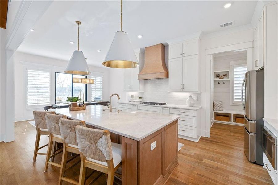 Furnished interior view inside a new home in , Dawsonville (Image 15).
