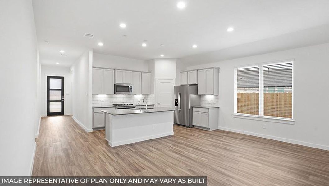 Furnished interior view inside a new home in Hills of Westlake, Conroe (Image 7). Furnished interior view inside a new home in Hills of Westlake, Conroe (Image 7).