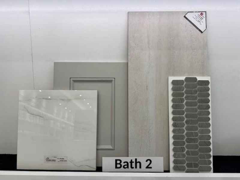Downstairs, Bath 2 selections.