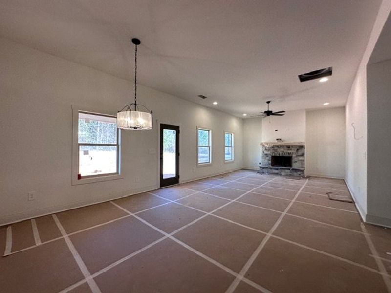 In-progress construction of a new home in Kimbell Acres, Pine Mountain, GA (Image 7).