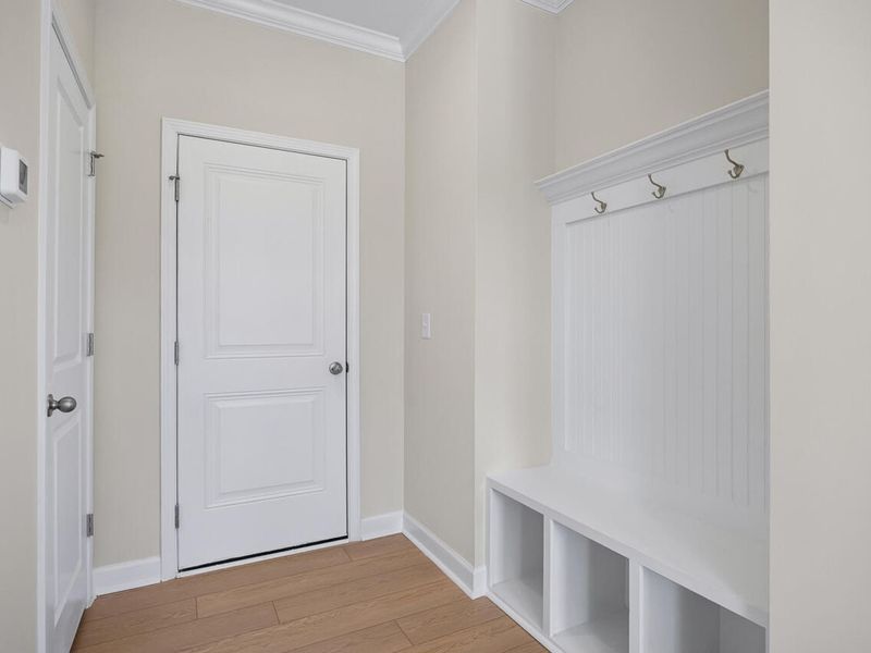 Spacious, unfurnished interior of a new home in Forestville Yard Townhomes, Knightdale (Image 10).