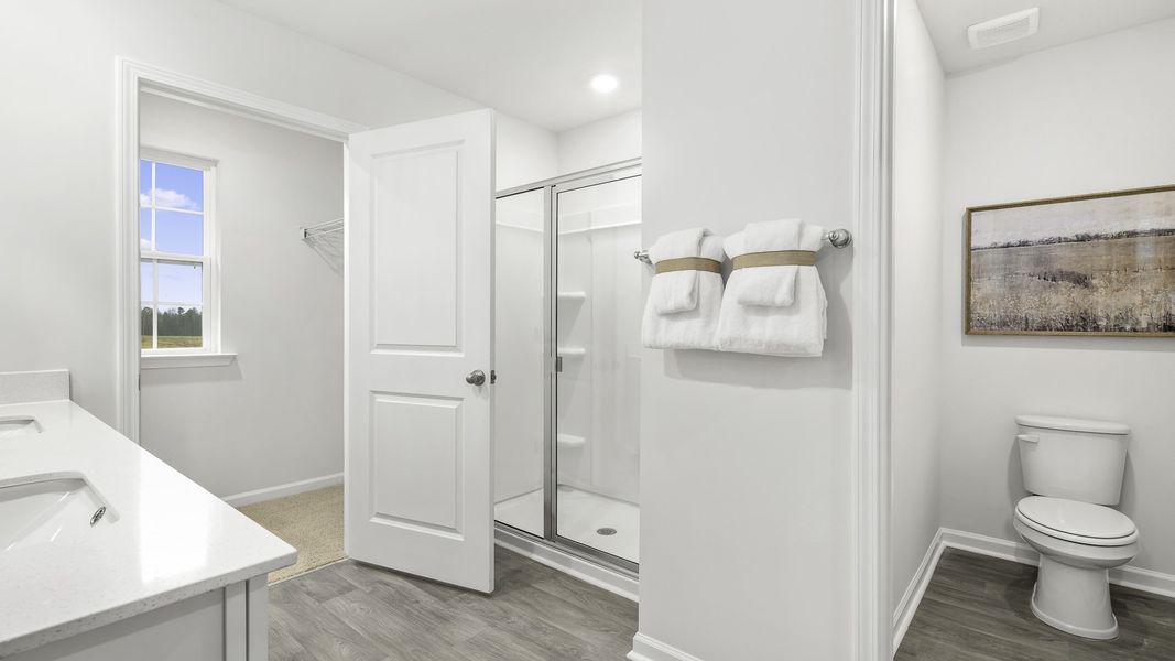 Furnished interior view inside a new home in Quail Haven, Winston-Salem (Image 26).