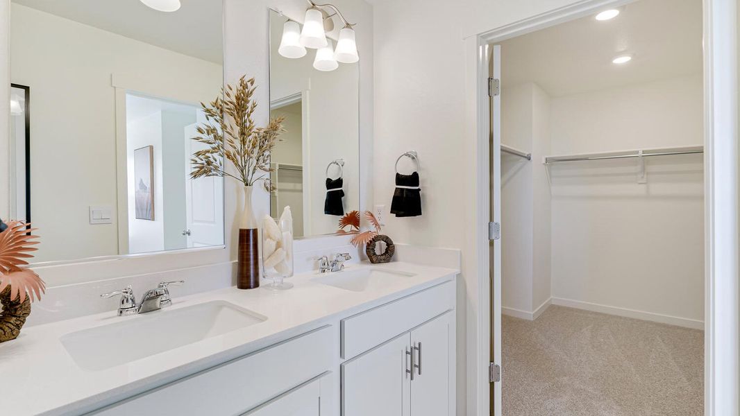 Furnished interior view inside a new home in Revere at Johnstown, Johnstown (Image 14). Furnished interior view inside a new home in Revere at Johnstown, Johnstown (Image 14).