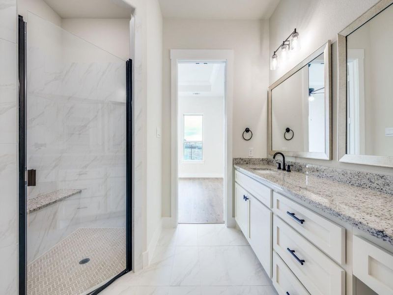 Furnished interior view inside a new home in Ladera Little Elm, Little Elm (Image 7).