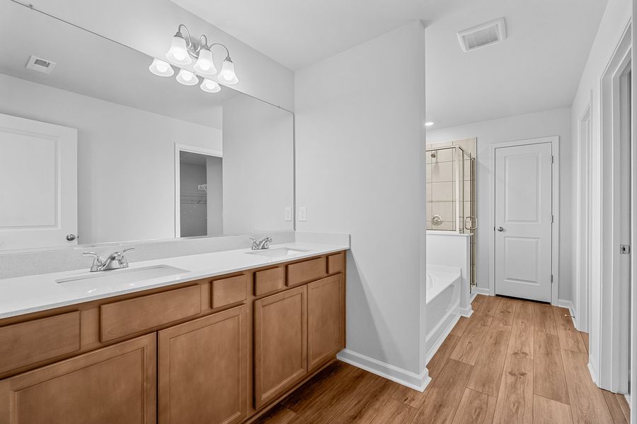 Furnished interior view inside a new home in Bell West, Kernersville (Image 14).