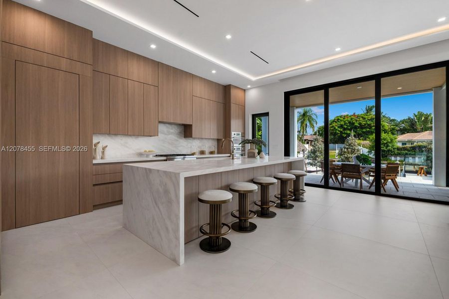 Furnished interior view inside a new home in , Boca Raton (Image 55).