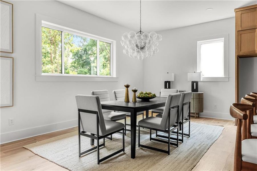 Furnished interior view inside a new home in , Smyrna (Image 10).