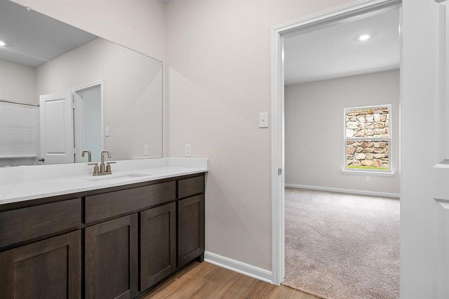 Furnished interior view inside a new home in College Park, Dallas (Image 7). Furnished interior view inside a new home in College Park, Dallas (Image 7).