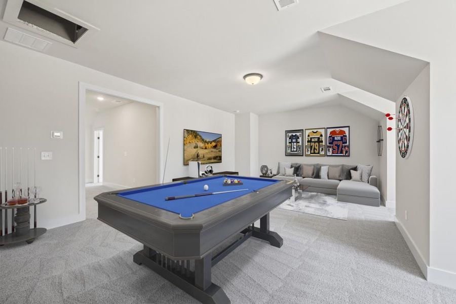 Furnished interior view inside a new home in , Hartwell (Image 19).