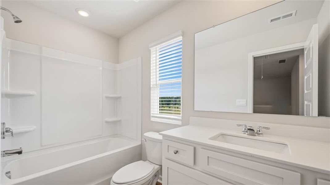 Furnished interior view inside a new home in Brookland Commons, Monroe (Image 6). Furnished interior view inside a new home in Brookland Commons, Monroe (Image 6).