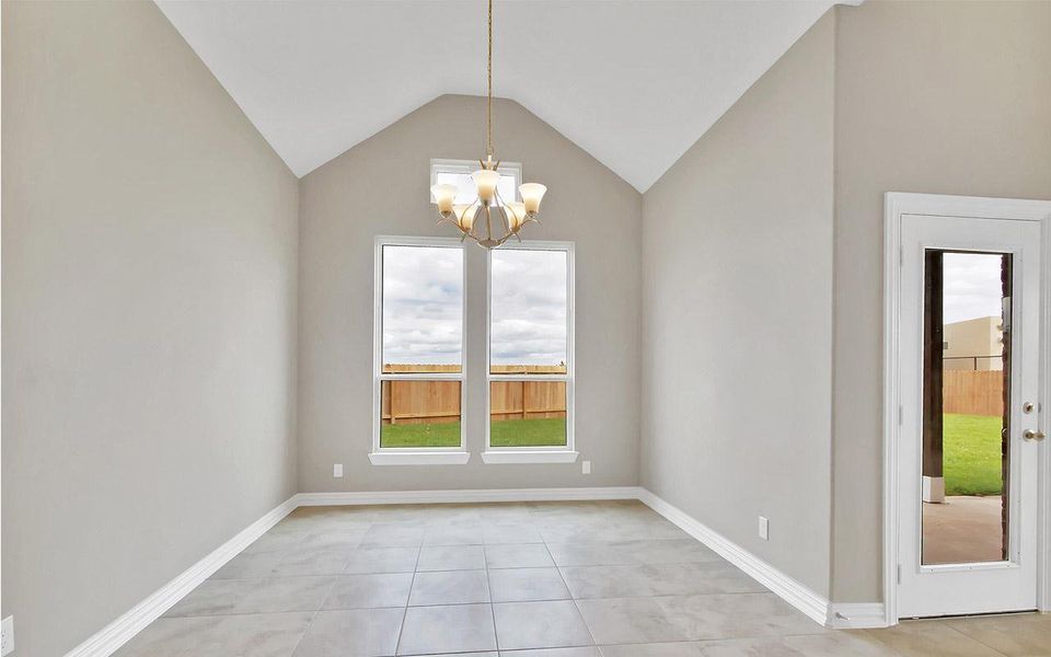 Representative unfurnished interior of a home built from the Ventura by CastleRock Communities in Horizon Lakes, McLendon-Chisholm (Image 14).