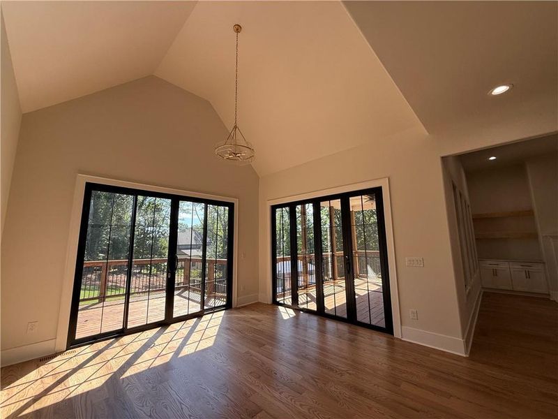 Spacious, unfurnished interior of a new home in , Marietta (Image 29).