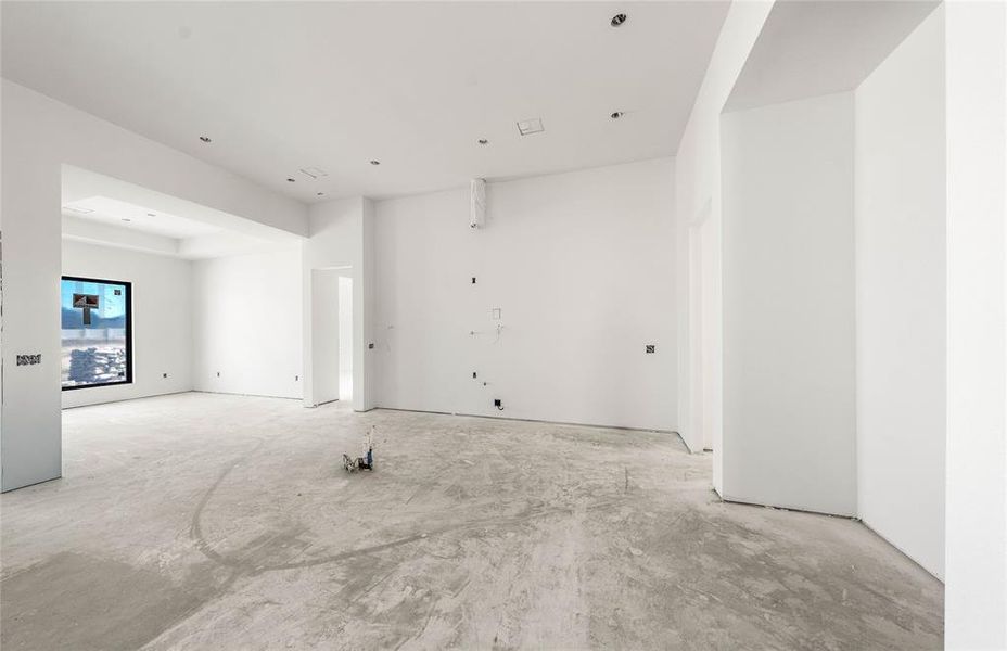 In-progress construction of a new home in , Woodway, TX (Image 12).