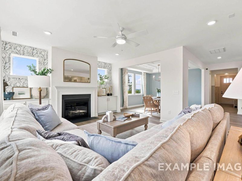 Furnished interior view inside a new home in Montrose, Aberdeen (Image 34).
