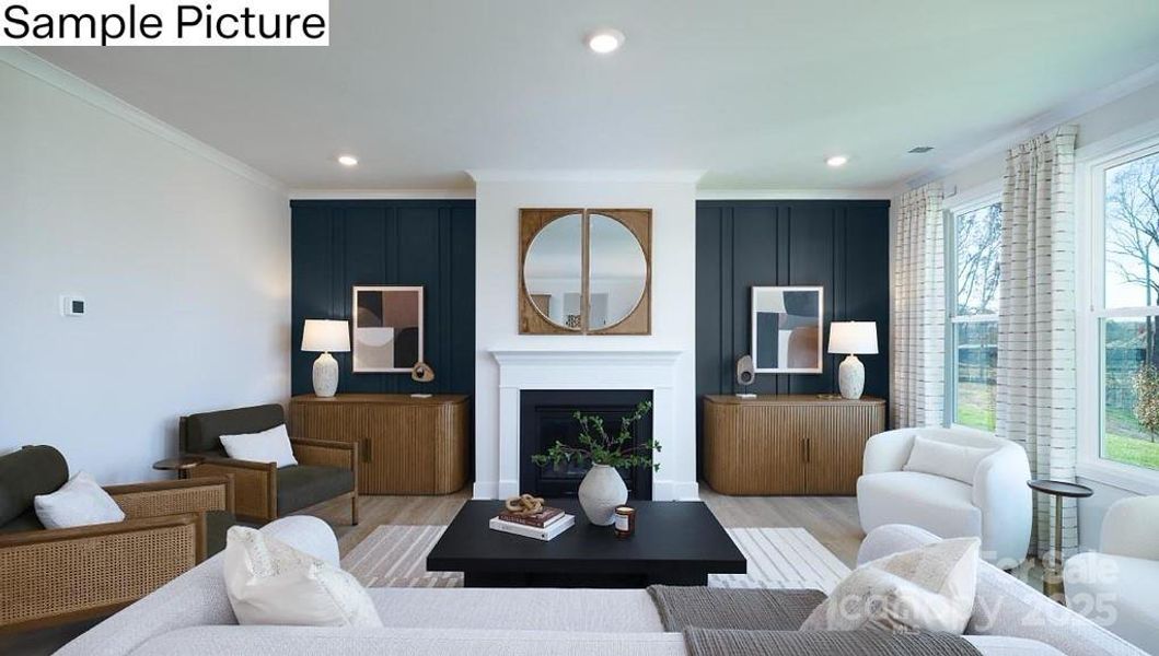 Furnished interior view inside a new home in Westport, York (Image 21).