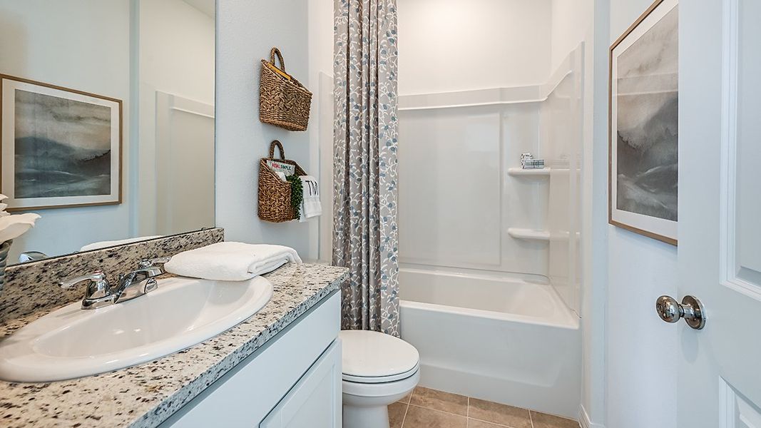 Furnished interior view inside a new home in Sabal Terrace, Jacksonville (Image 14).