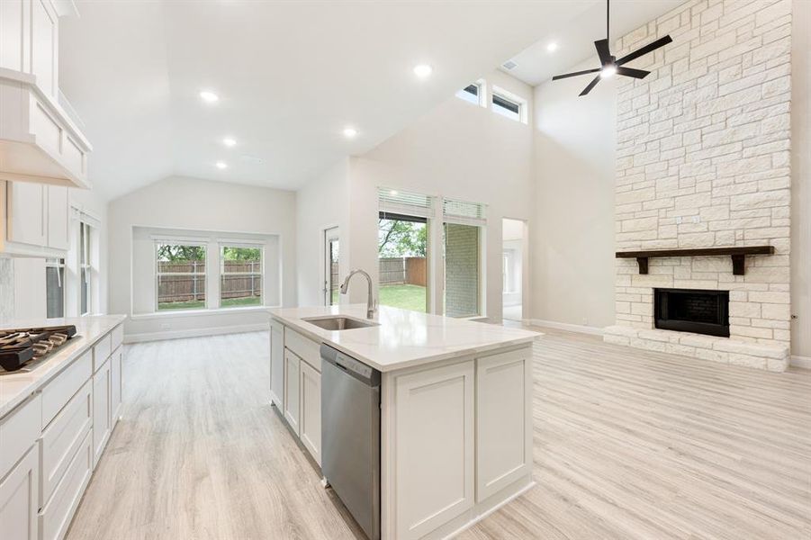 Furnished interior view inside a new home in Star Ranch, Godley (Image 13).