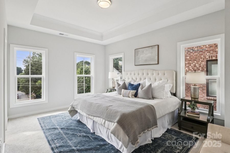 Furnished interior view inside a new home in Walk23, Huntersville (Image 24).