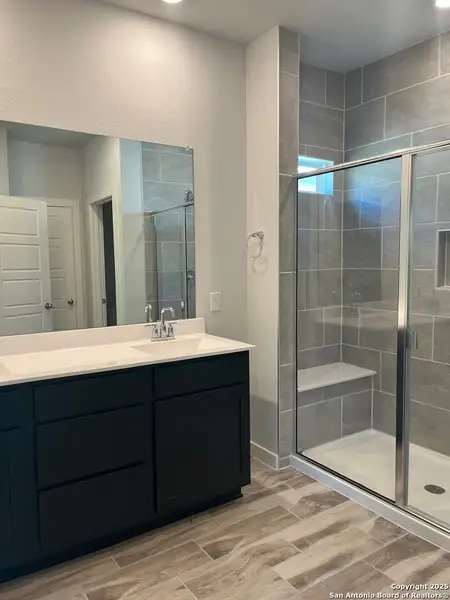 Furnished interior view inside a new home in The Meadows at Hunters Ranch, San Antonio (Image 2). Furnished interior view inside a new home in The Meadows at Hunters Ranch, San Antonio (Image 2).