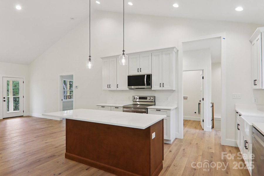 Furnished interior view inside a new home in , Mills River (Image 12). Furnished interior view inside a new home in , Mills River (Image 12).