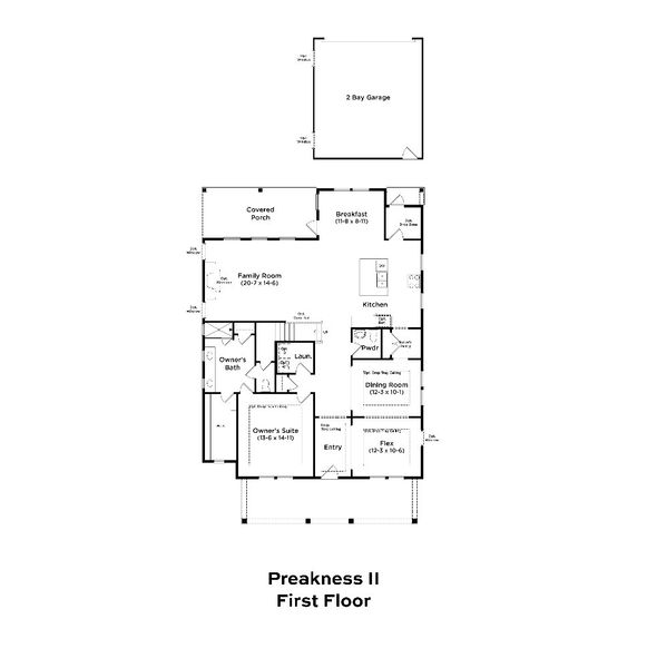 2D floor plan layout of this home in Oak Landing, Mount Pleasant, SC (Image 2). 2D floor plan layout of this home in Oak Landing, Mount Pleasant, SC (Image 2).