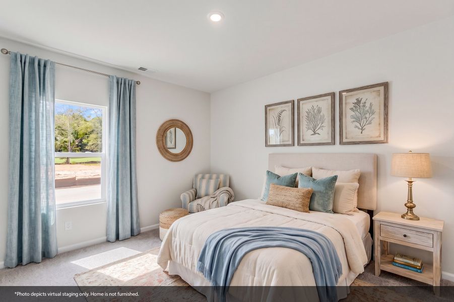 Furnished interior view inside a new home in Fairway Woods at Wyboo, Manning (Image 11).