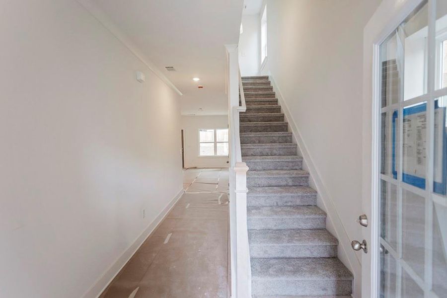 In-progress construction of a new home in , Buford, GA (Image 28).