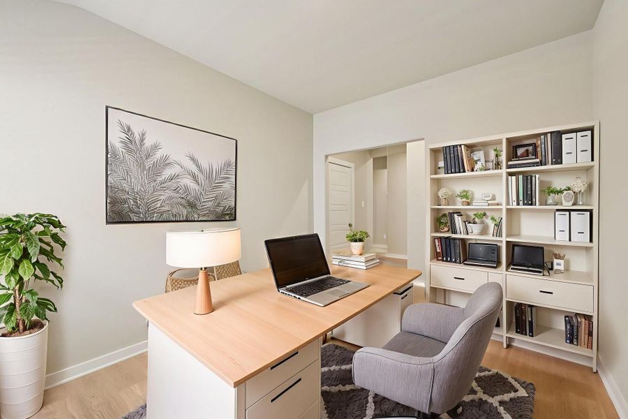 Photo is not of the actual home but is an inspirational photo of builder's model home and may depict options, furnishings, and/or decorator features that are not included.