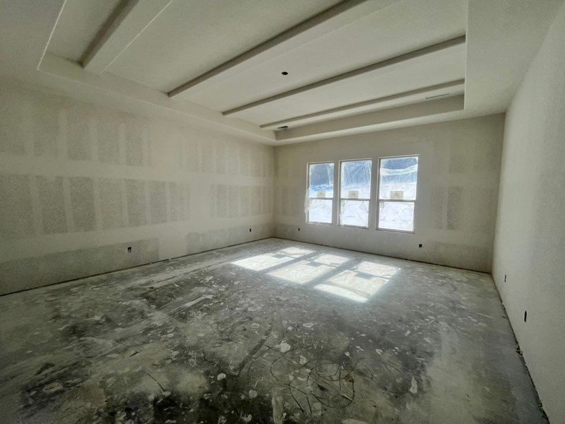 In-progress construction of a new home in Eagle Ridge Estates, Weatherford, TX (Image 8).