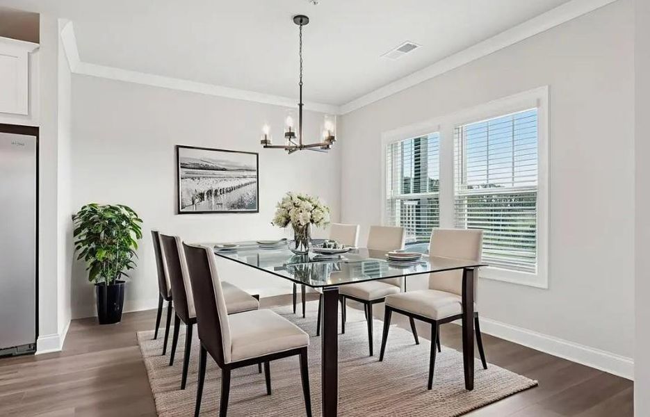 Furnished interior view inside a new home in , Cumming (Image 10). Furnished interior view inside a new home in , Cumming (Image 10).