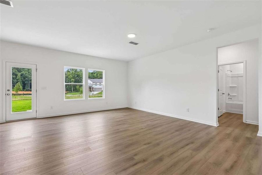 Spacious, unfurnished interior of a new home in , Locust Grove (Image 22).
