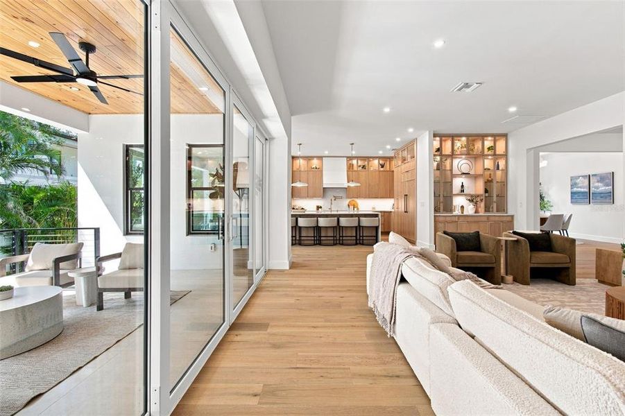 Furnished interior view inside a new home in , Tampa (Image 19). Furnished interior view inside a new home in , Tampa (Image 19).