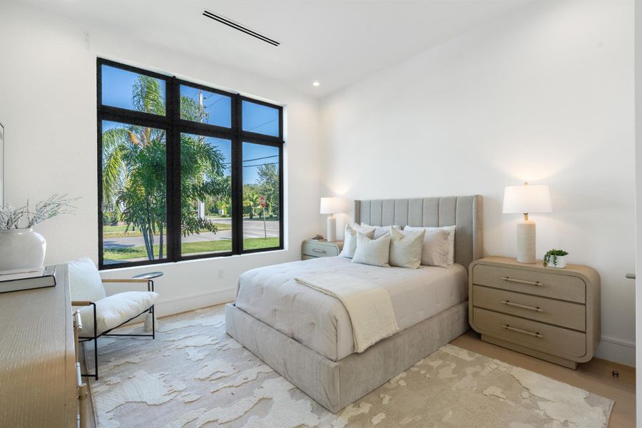 Furnished interior view inside a new home in , Boca Raton (Image 36).