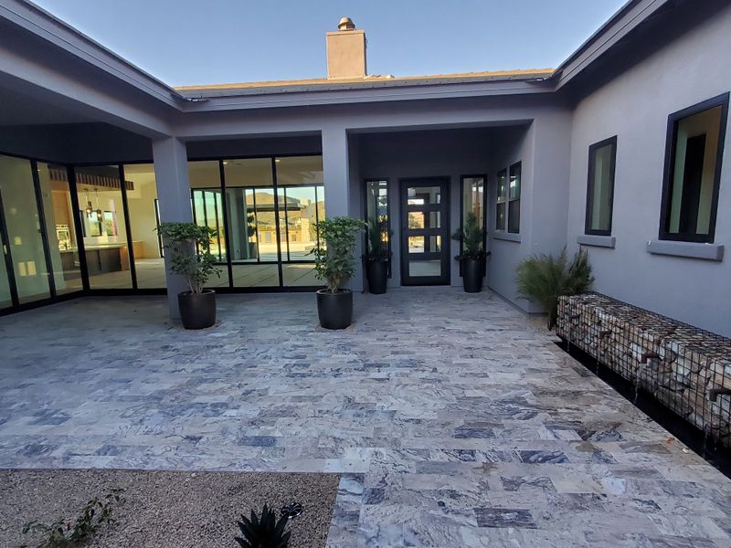 Exterior details and patio area of a home in Preserve Ranch, Scottsdale (Image 3).