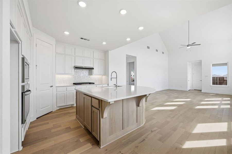 Furnished interior view inside a new home in Mosaic, Celina (Image 6).