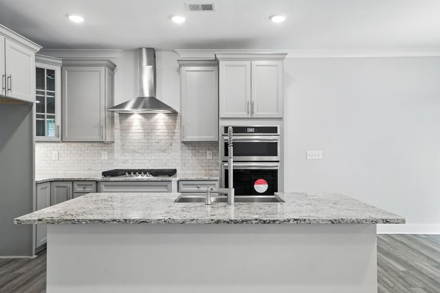 Furnished interior view inside a new home in Villas at Prestwick, Mooresville (Image 6). Furnished interior view inside a new home in Villas at Prestwick, Mooresville (Image 6).